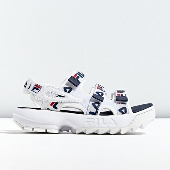 fila uo exclusive disruptor sandal